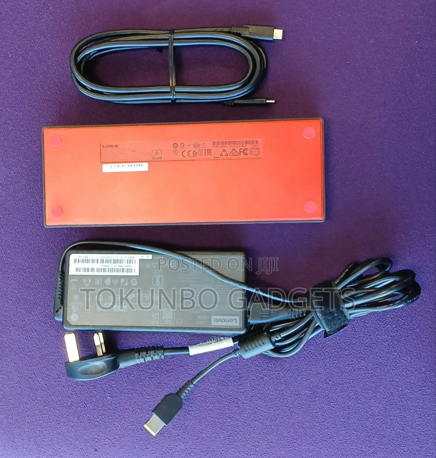 Lenovo Thinkpad Thunderbolt 3 Dock
With Complete Accessories