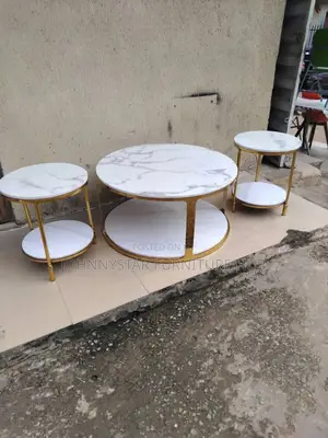 Round Marbel Center Table