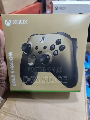 Xbox Special Edition Gold Shadow Wireless Controller 
