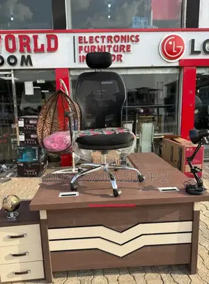 Executive Office Desk and Chair