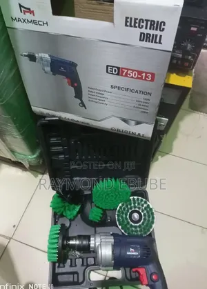 Maxmech Drilling Machine With Brush