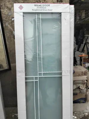 High Quality New Designs Aluminum Glass Toilet Doors 