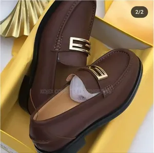 Fendi Flat Brown Shoe Available