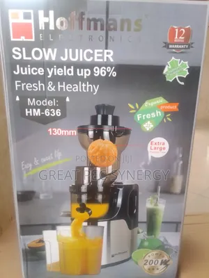 Hoffman Slow Juicer - Juice Extractor