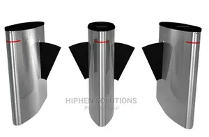 Turnstiles Fingerprint Tripod Turnstile Gate With RFID