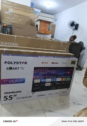 Polystar Pv‐Hk55flsm | 55‐Inch Smart Tv Netflix
