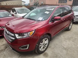 Ford Edge SEL 4dr SUV (2.0L 4cyl Turbo 6A) 2015 Red