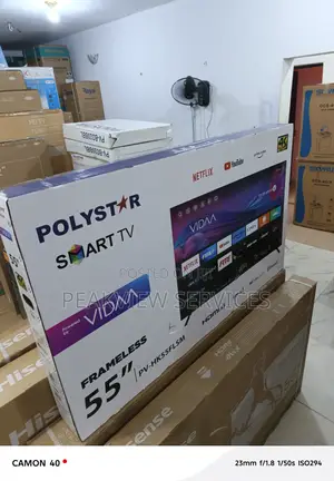 Massive Deal! Polystar 55′′ Smart Tv Framelesspv‐Hk55flsm