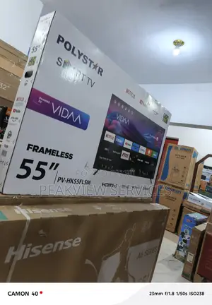 Affordable 55′′ Smart Tv – Polystar Uhdpv‐Hk55flsm