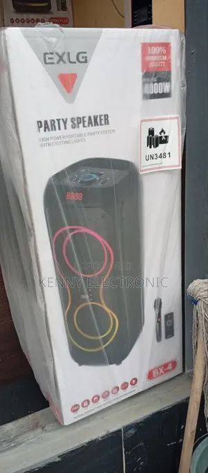 Double 8inches Party Box,With Wireless Microphone 