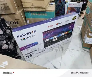 Stunning Visuals Polystar 55′′ Smart Tv Ultra Hd Pv‐Hk55flsm