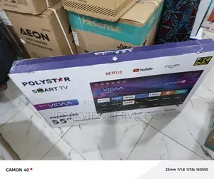 Polystar 55′′ Uhd Tv – Vibrant Colors, Sharp Motion