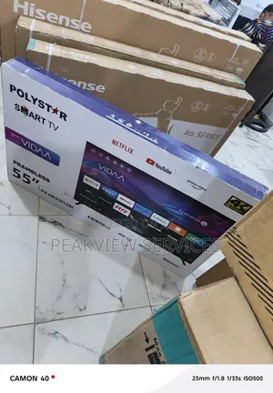 Advanced 55′′ Smart Tv – Polystar Pv-Hk55flsm, HDR