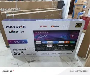 Next-Gen Polystar 55′′ Smart Tv – Fast Boot Pv‐Hk55flsm
