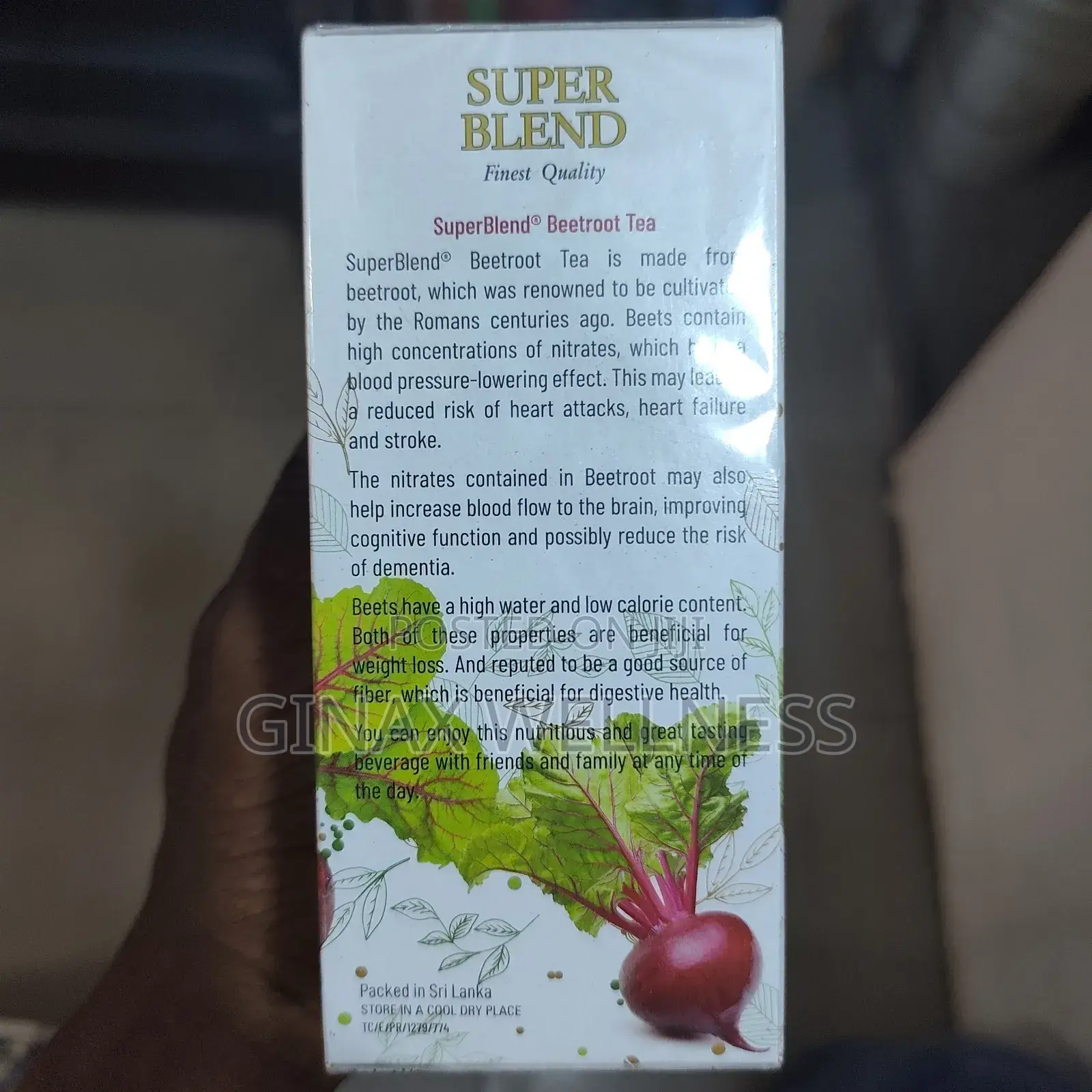 Superblend Beetroot Tea (20 Teabags)