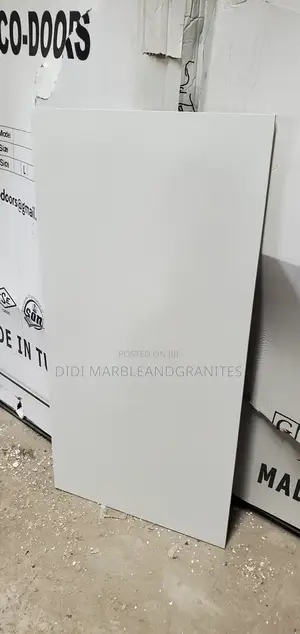 Plain White Spanish Floor Tiles 60x120