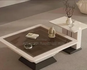 Classic Living Room Center Table and Side Stool
