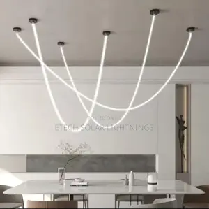 Magic Belt Flexible Led Minimalist Hanging Chandelier Light