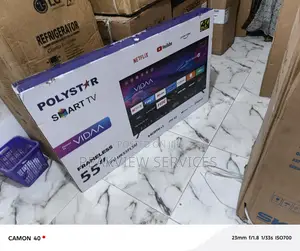 Polystar 55′′ Smart Led Tv – Stream, Surf, and Watch