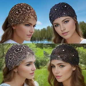 Elegant Hollow Lace Flower Pattern Headband