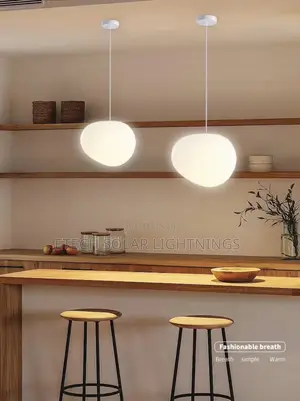 Nordic Modern Minimalist Pebble Pendant Chandelier Light