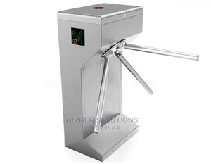 Automatic System Turnstile Fingerprint Tripod Gate With RFID