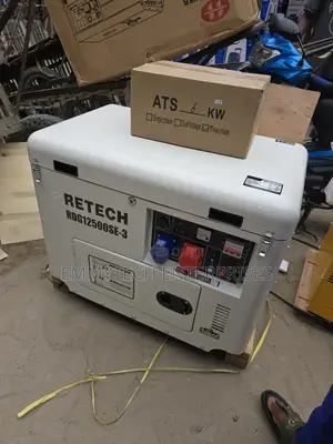 《》10kva Retech Three Phase Diesel Soundproof Gen 100%Copper