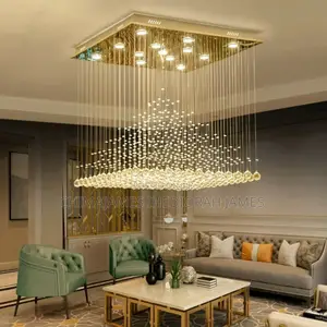 Chandelier Crystal Pendant Ball Square Chandelier Lightin