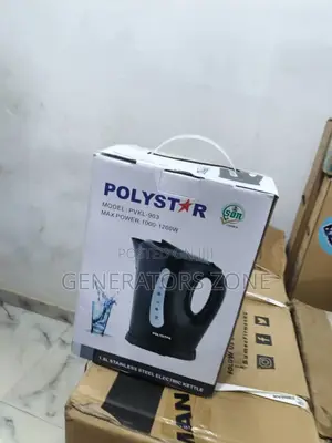 Rapid Boil Polystar Electric Kettle 1.8l - PVKL-903