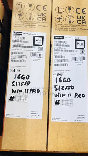 New Lenovo ThinkPad E14 Gen 5 16GB Intel Core i5 SSHD (Hybrid) 512GB
