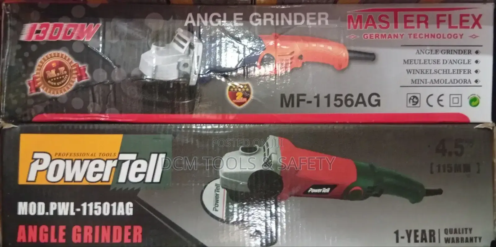 41⁄2" Angle Grinder