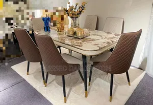 Quality Standard by Six Chairs Dininng Set
