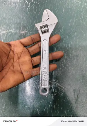 8" (200mm) Forged Steel Adjustable Spanner