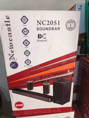 Original Newcastle 2025 Model 650watts Powerful Soundbar
