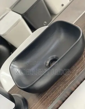 Black Countertop Wash Hand Basin