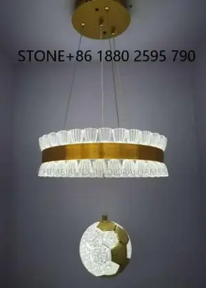 Nordic Modern Crystal Ring Chandelier Crystals Led Light