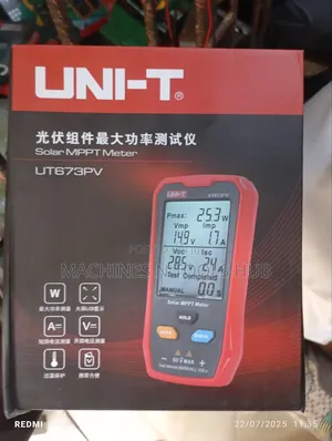 Ut673pv Uni-t Solar Mppt Meter / Solar Panel Meter