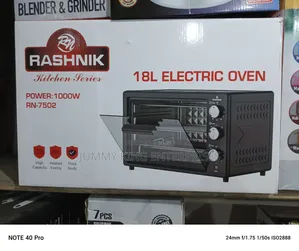 Century 20l Electric Oven +Toaster + Grill Baker -Black