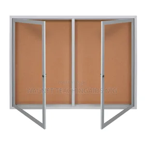 3x4feet Wall Mounted Bulletin Board With Glass Door