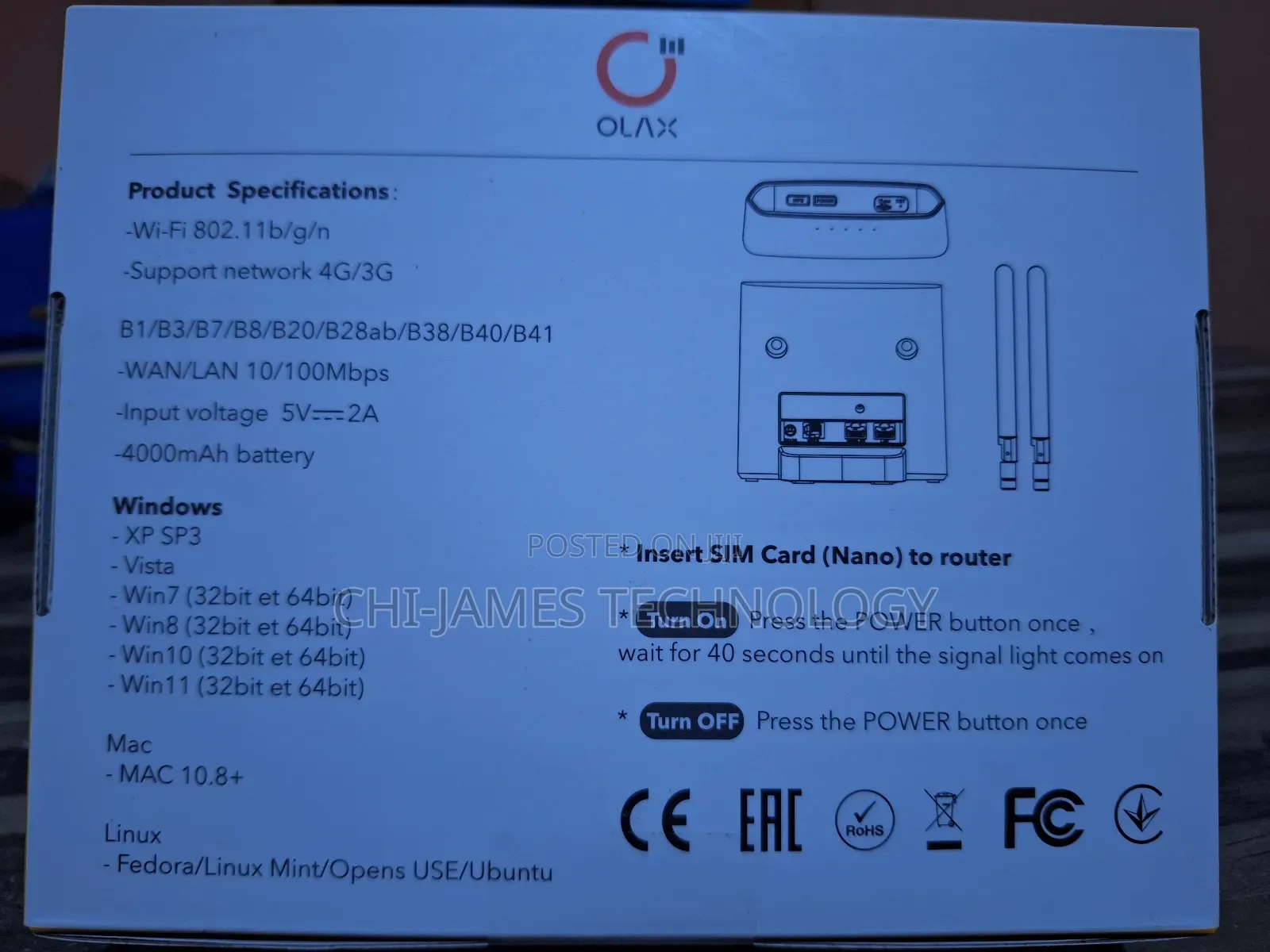 4g Lte Router Ax9 Pro