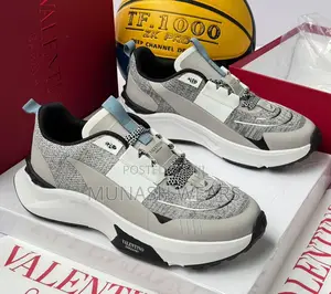 Valentino Mix Stripe Sneakers