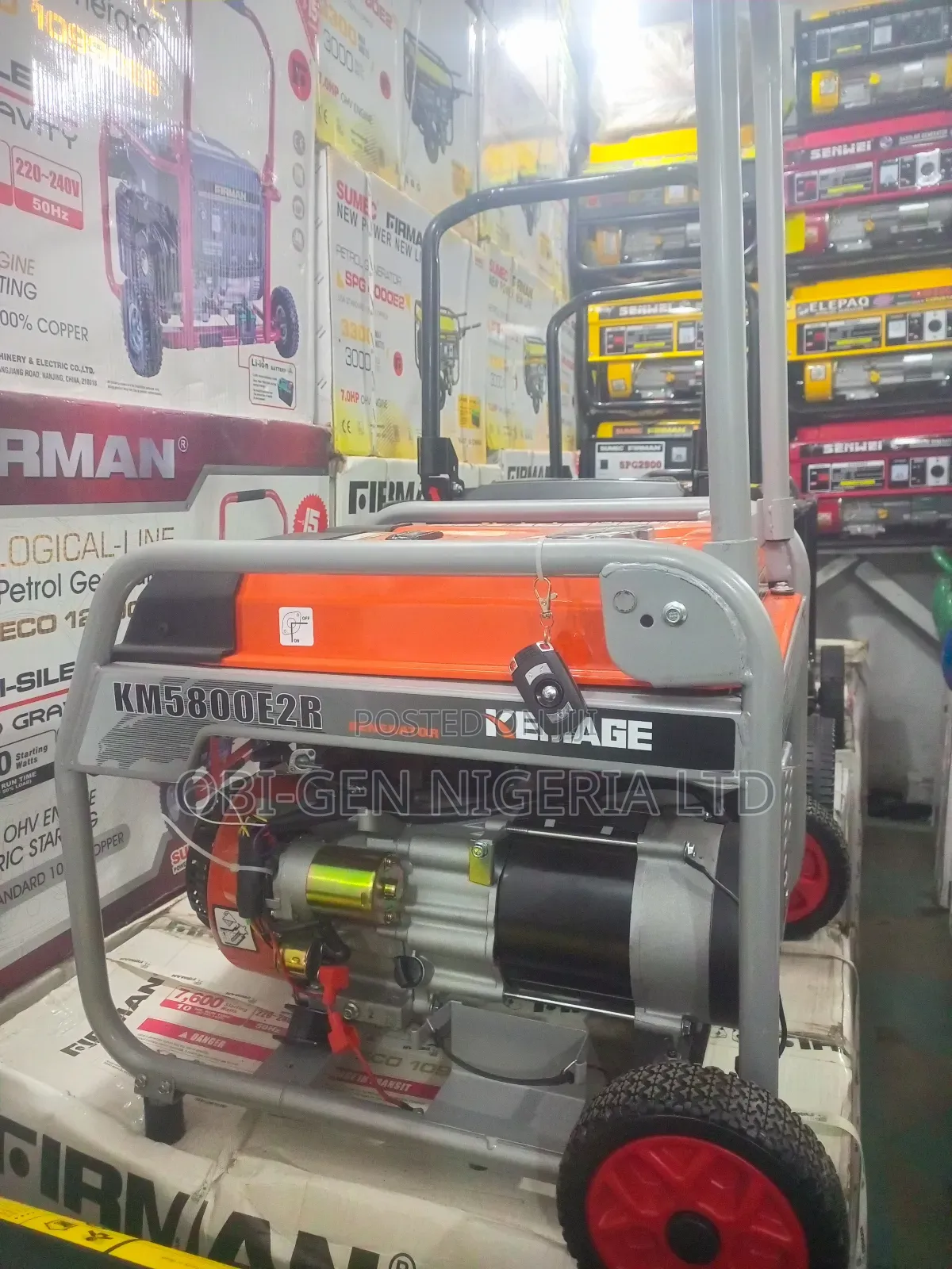 Kemage Km 5800e2 Remote Control Generator Set