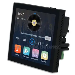 Screen Touch In Wall Amplifier With Bluetooth And Spotify