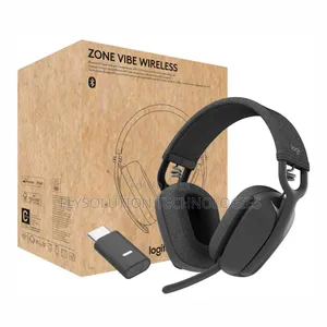 Logitech Zone Vibe Wireless Headset Noise Cancelling Mic