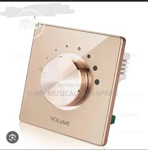 Volume Controller For Ceiling/Pop Speakers Gold/White /Black