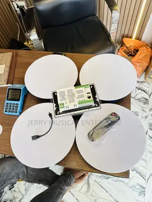 Full Ceiling Speakers Setup With 7inches Wall Amplifier