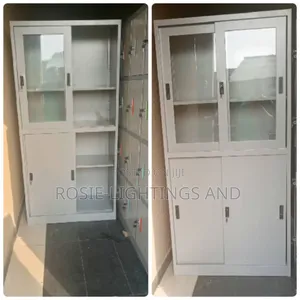 Almirah Metal(Half Glass/Half Metal)