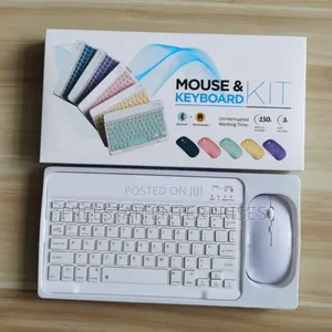 Rechargeable Bluetooth Keyboard Mouse Kit Wireless
