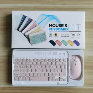 Rechargeable Bluetooth Keyboard Mouse Kit Wireless