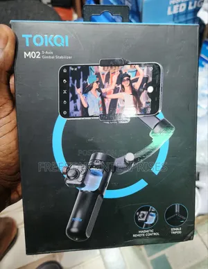 Tokqi M02 Gimbal Selfie Tripod With Detachable Remote.